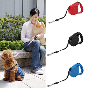 ~10 or ~15 foot Retractable Dog Leash For Small or Medium Dogs