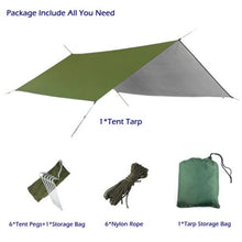 Load image into Gallery viewer, 10&#39; x 10&#39; Waterproof Shelter Tarp