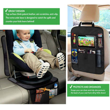 Load image into Gallery viewer, Car Seat Protector + Kick Mat For Car Seat