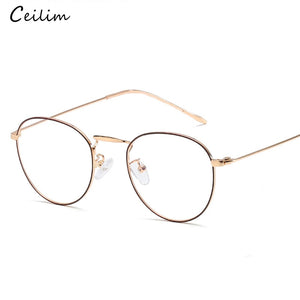 Anti Blue-Light; Anti Glare Eyeglasses - Ladies' Fashion Frame