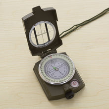 Load image into Gallery viewer, K4580 Military Lensatic and Prismatic Sighting Survival Emergency Compass with Pouch