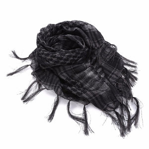 Shemagh; Arab Tactical Desert Scarf, With Tassels