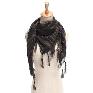 Shemagh; Arab Tactical Desert Scarf, With Tassels