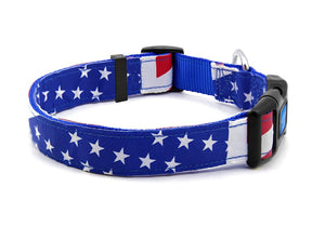 American Flag Dog Collar