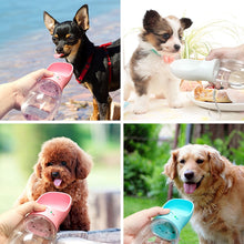 Load image into Gallery viewer, Portable Specialty Size Dog Water Bottle